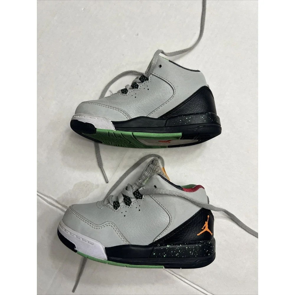 Nike Air Jordan Flight Origin 2 BP Cool Grey Multi 705162-015 Toddler Size 7C